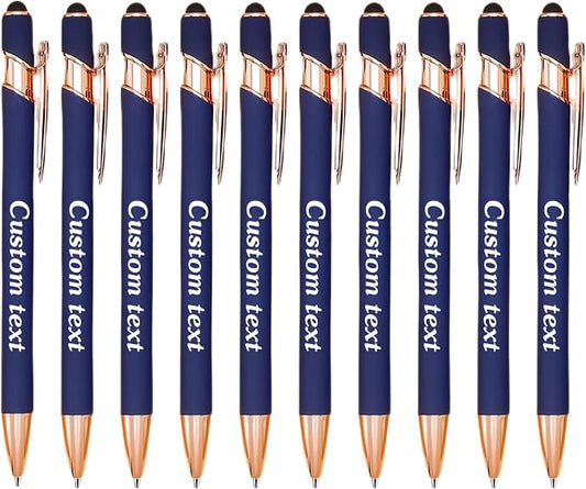 CRME Ballpoint Pen 2-in-1 Stylus Bulk Custom Pens Personalized Engraved Metal by Unknown