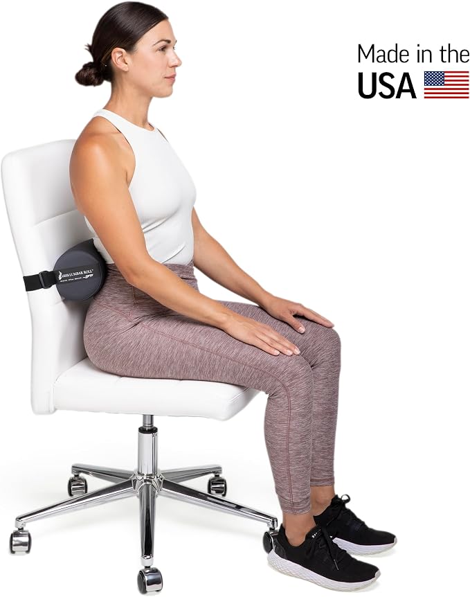 OPTP The Original McKenzie Lumbar Roll – USA-Made Low Back Lumbar Support - Image 3