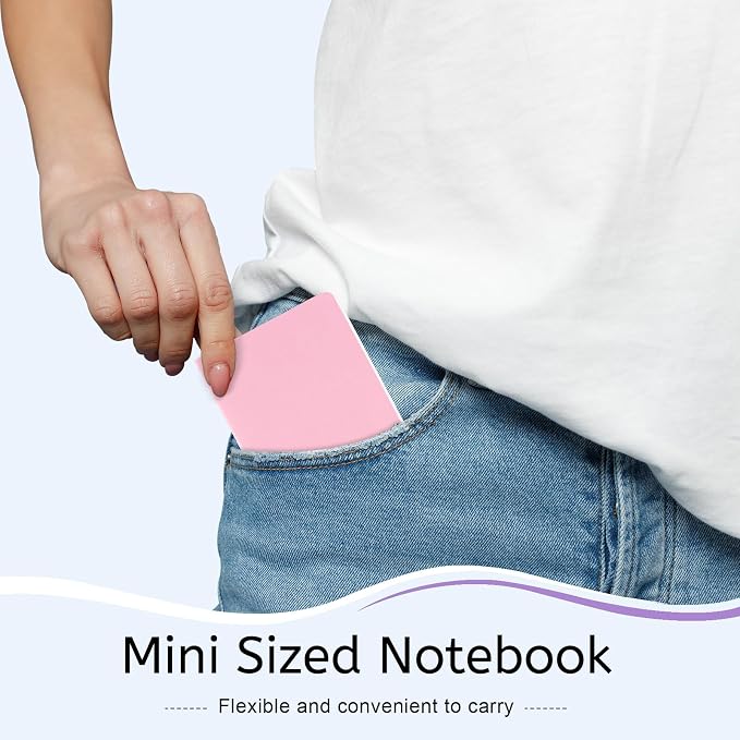 Oucaru 80 Pack Small Pocket Notebook, Mini Lined Notebook 3.5 x 5.5 Inches - Image 5
