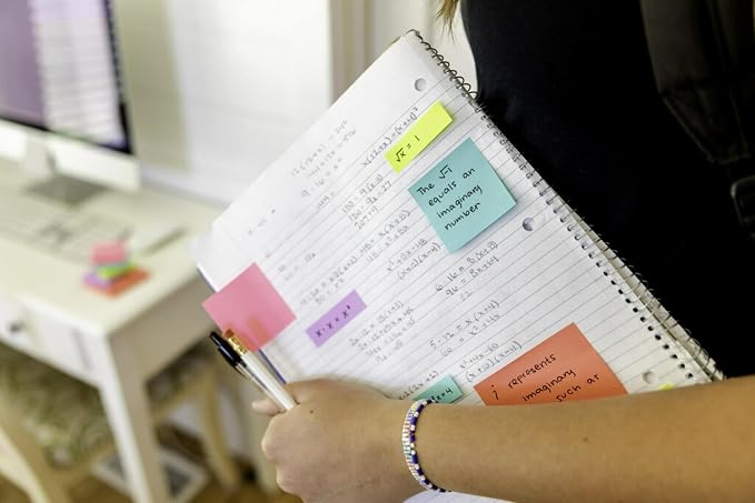 Post-it Page Markers, 1/2 x 2-Inches, 50-Markers/Pad, 10-Pads/Pack - Image 8