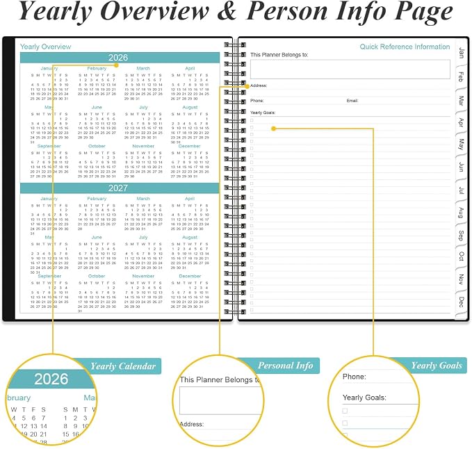 2026-2027 Daily & Monthly Planner - Image 5