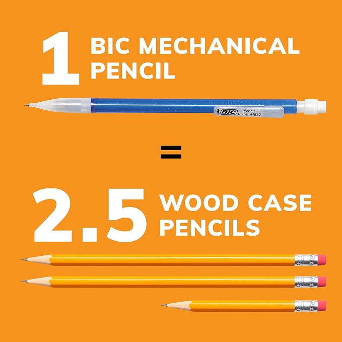 BIC Xtra-Sparkle Number 2 Mechanical Pencils - Image 8