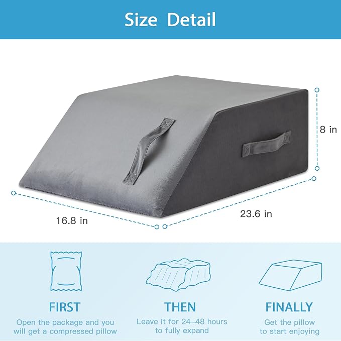 MEGCXIT Leg Pillow Elevation Blood Circulation, Leg Wedge - Image 2