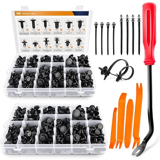 GOOACC 480PCS Bumper Retainer Clips by GOOACC