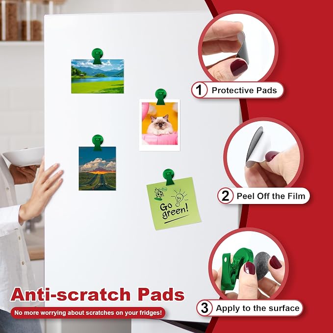 Magnetic Clips Heavy Duty 10 Pack | Strong Force Magnet Clips - Image 5