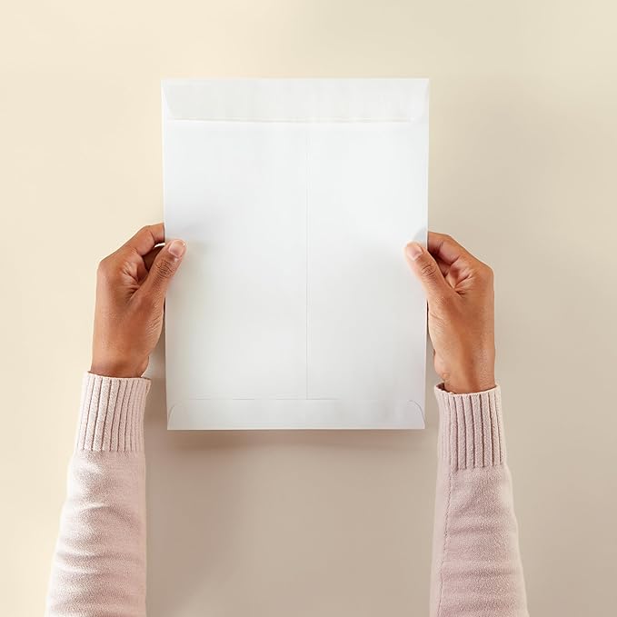 Amazon Basics Catalog Mailing Envelopes, Peel and Seal, 9x12 Inch, Strong - Image 9