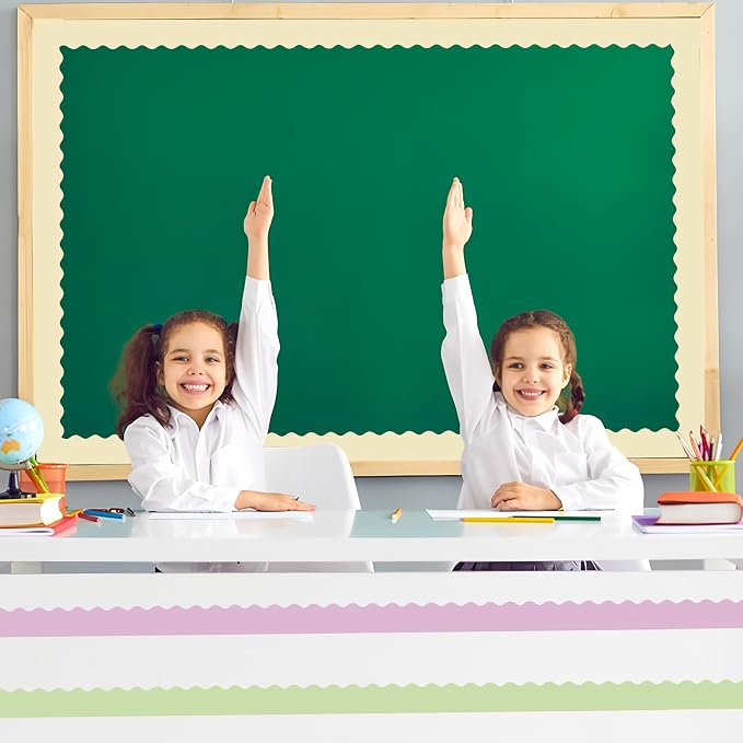 240Ft Pastel Bulletin Board Borders Colorful Classroom Border Trim Pastel - Image 4