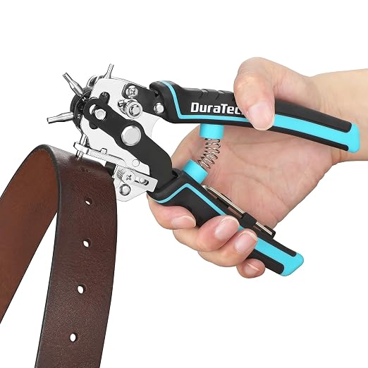 DURATECH Leather Hole Punch, Heavy Duty Belt Hole Punch Plier - Image 2