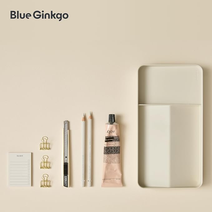 BLUE GINKGO Desk Tray – Korean-Made Organizer - Image 5