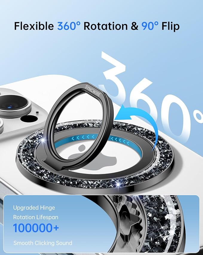 SYNCWIRE Magnetic Phone Ring Holder - Image 2