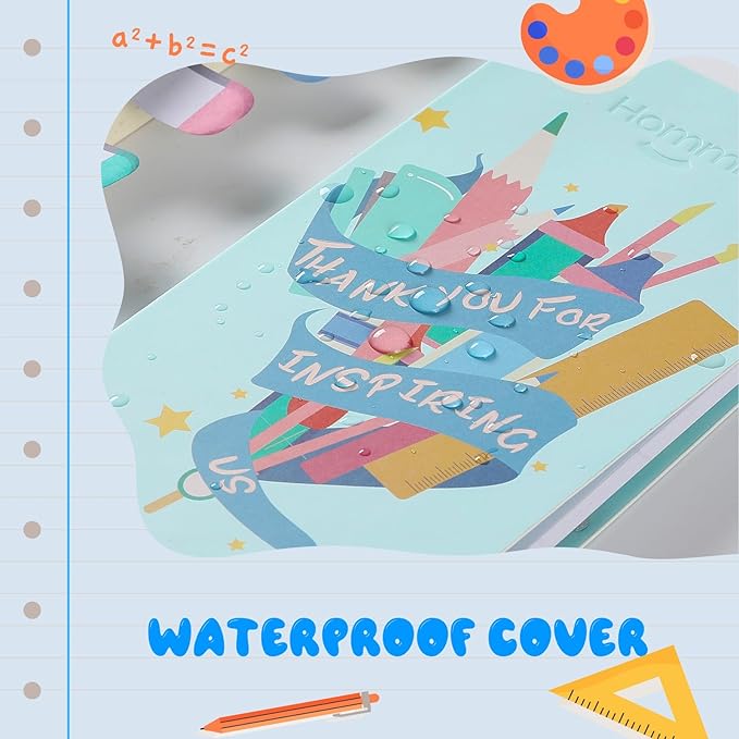 Sticky Notes Set Blackboard Self-Stick Note Pads Teacher Appreciation Gift Writing Memo Pads School Office Supplies-DeskLoop Office