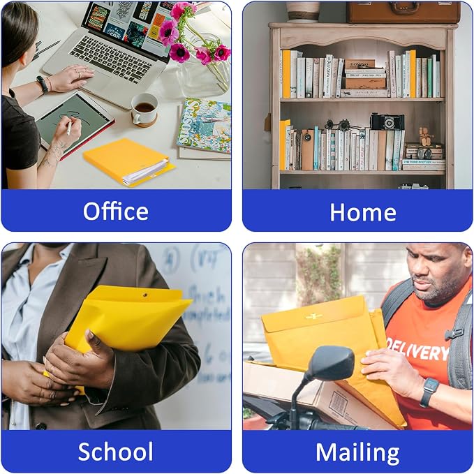 9x12 Expanding Manila Envelopes - Image 7