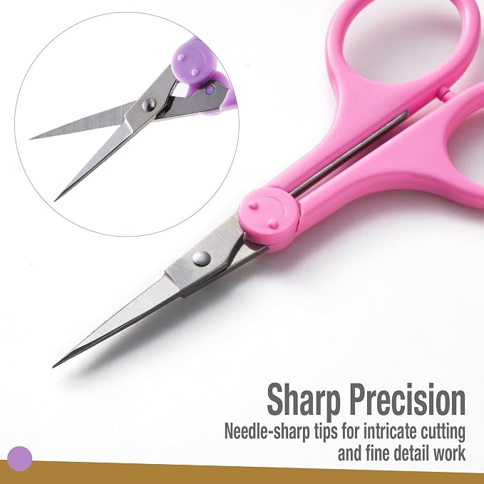 Beaditive High Precision Detail Scissors Set Sharp, Fine Tips | Paper Cutting - Image 3