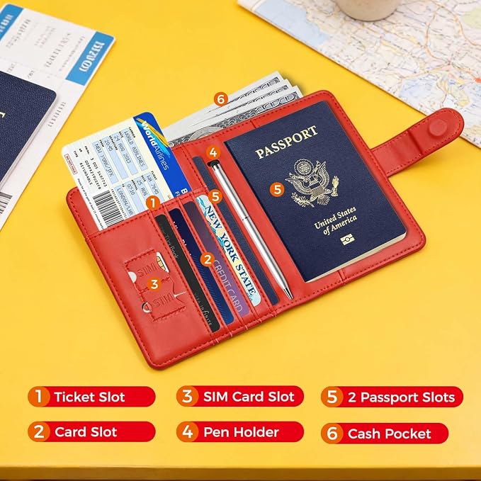 Melsbrinna Rfid Passport Holder - Image 2