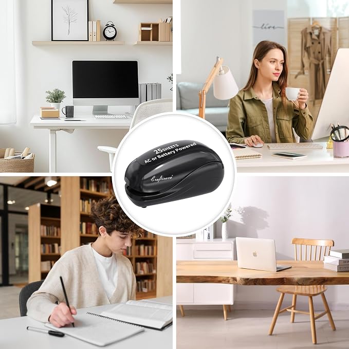 Electric Stapler, Including 2000 Staples and 1 Staple Remover, Suitable - Image 8
