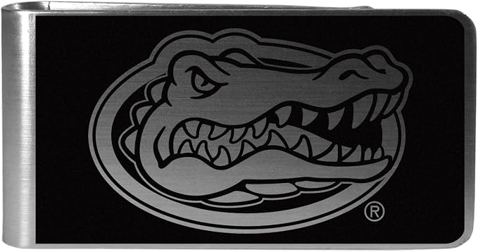 Siskiyou Sports NCAA Unisex Black and Steel Money Clip by Siskiyou