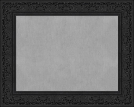 Amanti Art Black Framed Magnetic Board 25x31 Medium Vision Board by AmantiArt