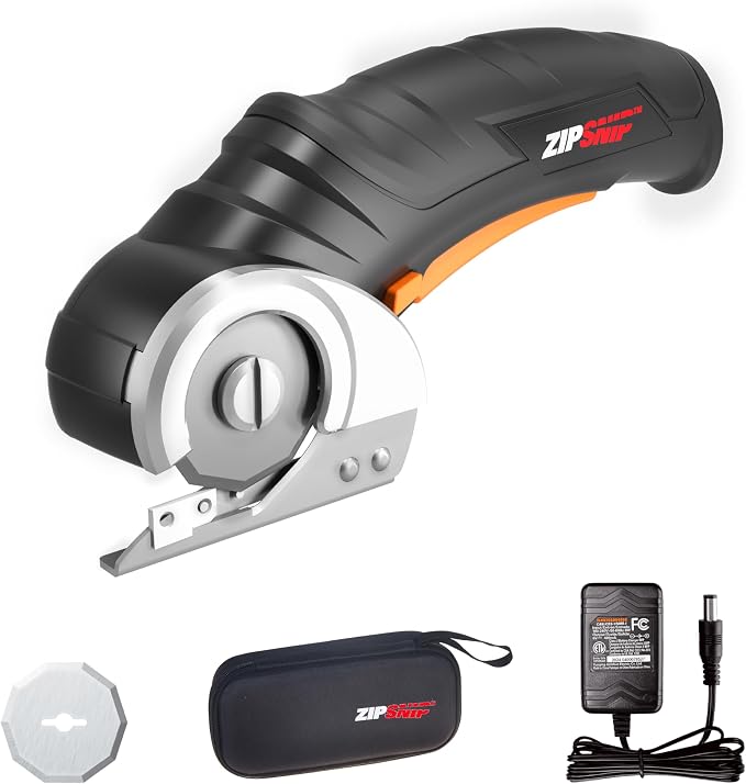 Worx Zipsnip Cordless Electric Scissors, Rechargeable Cardboard Box Cutter by Unknown