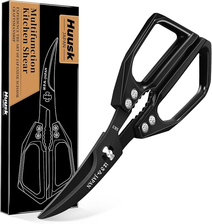 Huusk Seafood Scissors Black by HuuskKnife