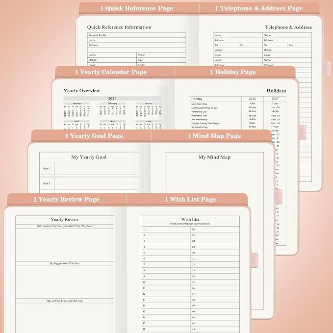 Undated Daily Planner 2024-2025, ADHD & Work Planner - Image 5