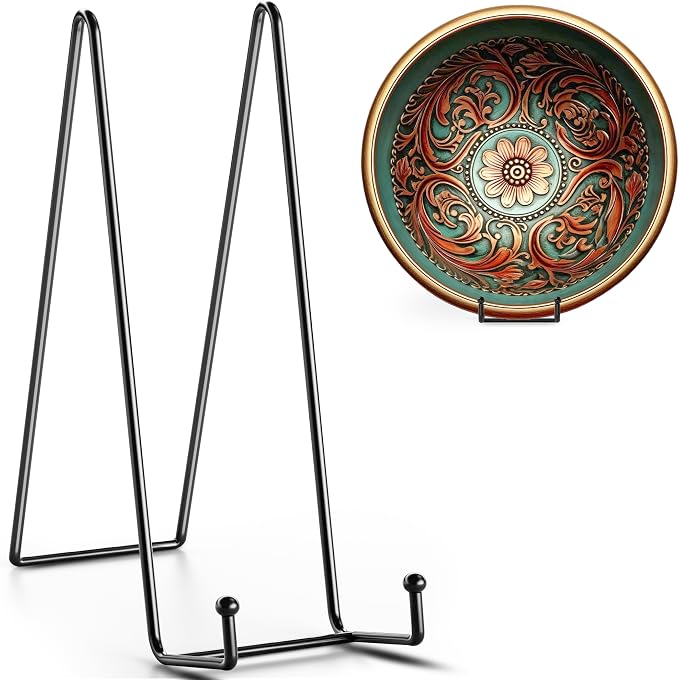 TR-LIFE 16 Inch Black Metal Plate Stand by TR-LIFE
