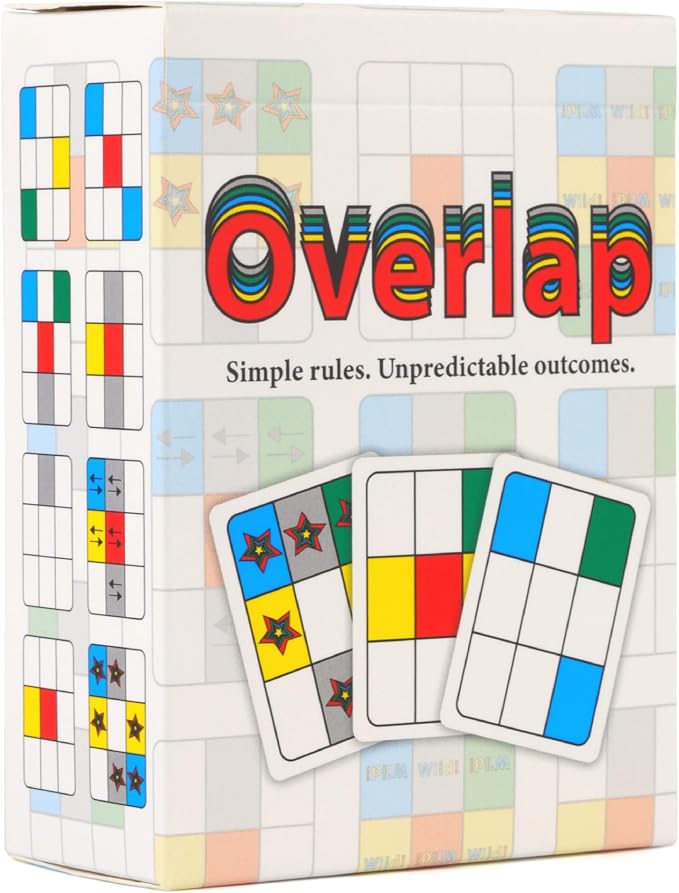 Overlap - Award-Winning Deceptively Simple Strategy Card Game by NicheNationGames