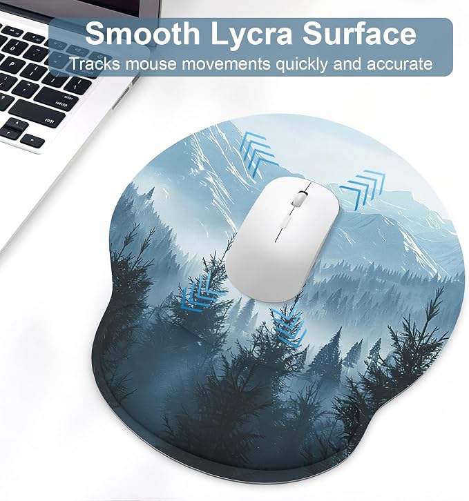 Ergonomic Mouse Pad with Wrist Rest and Keyboard Wrist Rest, Mousepad and Wrist - Image 3