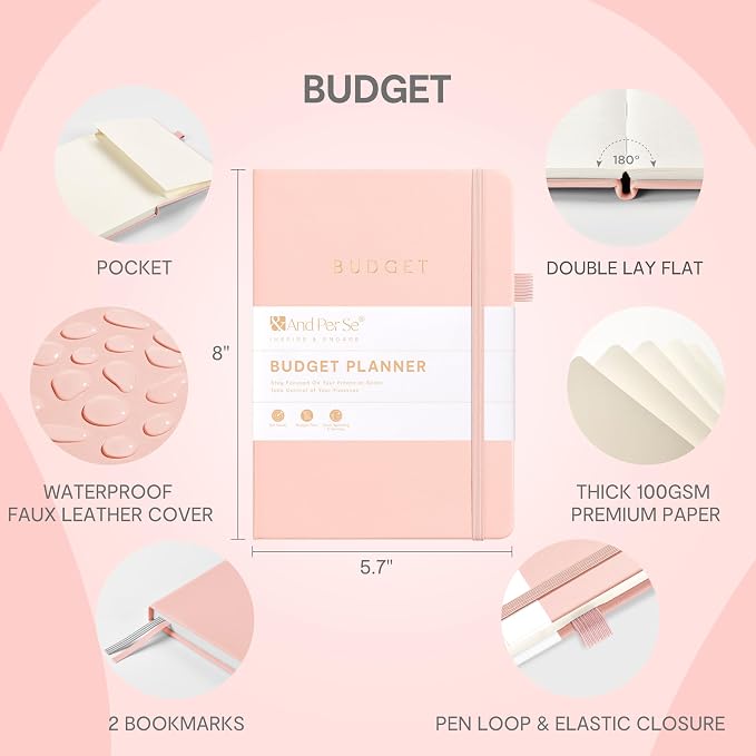 And Per Se Budget Planner, Budget Book - Image 2