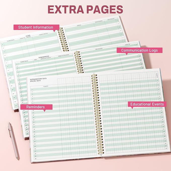 SUNEE 8 Period Teacher Lesson Plan Book - Image 4
