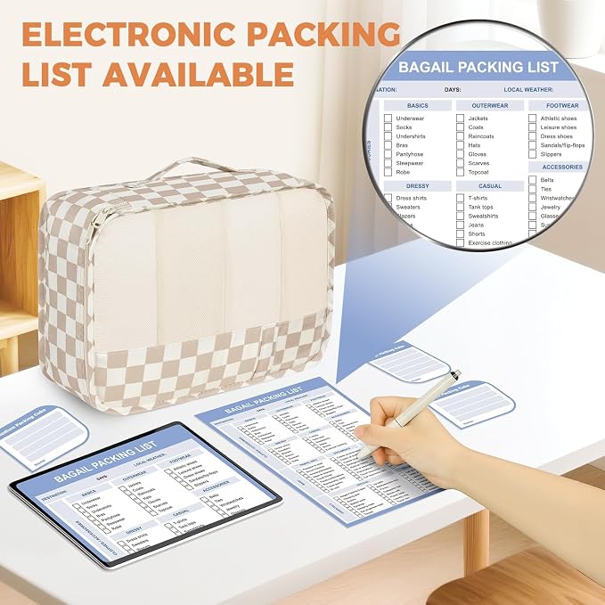 BAGAIL 9 Set Packing Cubes - Image 4