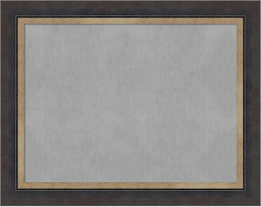 Amanti Art Black Framed Magnetic Board 23x29 Medium Vision Board by AmantiArt