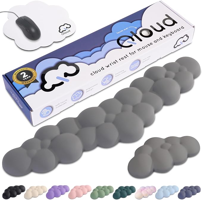 Cloud Keyboard Wrist Rest – Create-ables Qloud Cloud Wrist Rest by Create-ables