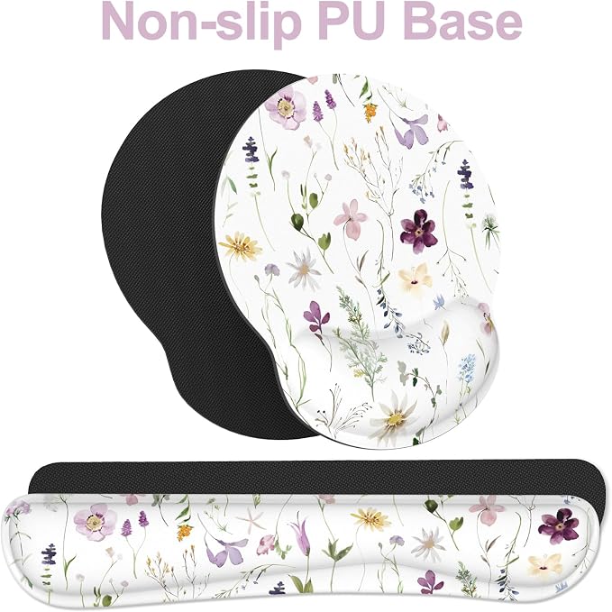 Ergonomic Mouse Pad with Wrist Rest and Keyboard Wrist Rest, Mousepad and Wrist - Image 5
