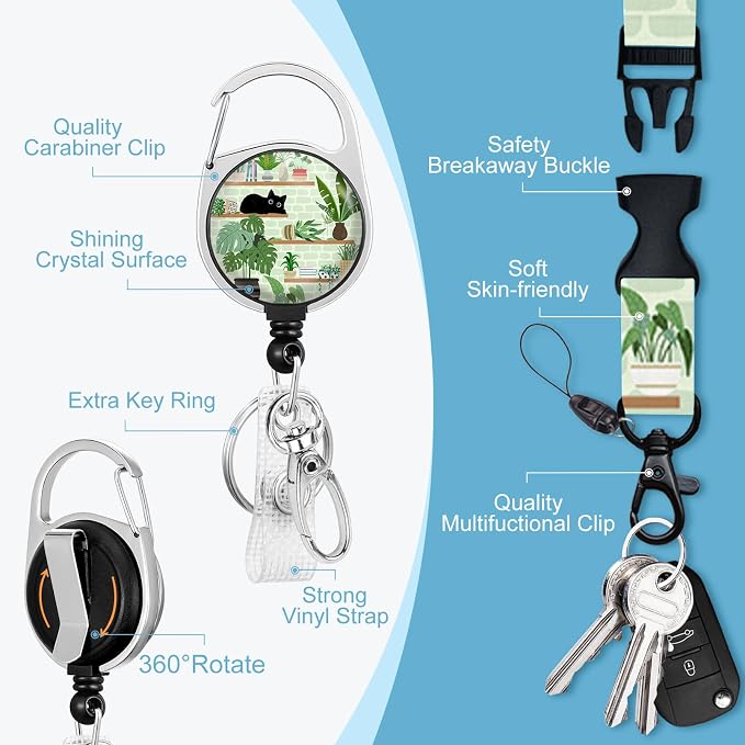 Immaturus Cute Cat Lanyard - Image 3