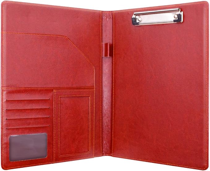 Padfolio Business/Resume Portfolio Folder, Leather Interview Portfolio Business - Image 6