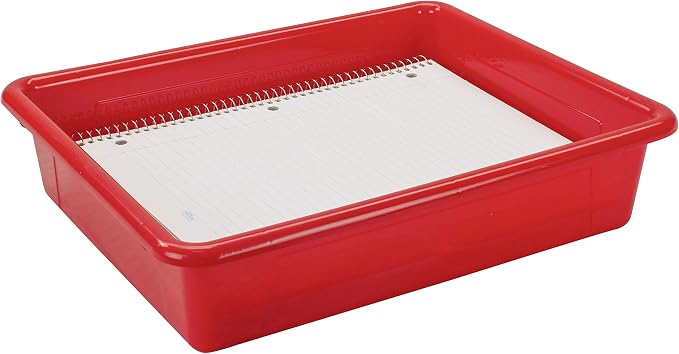 Storex Letter Size Flat Storage Tray – Organizer Bin - Image 5