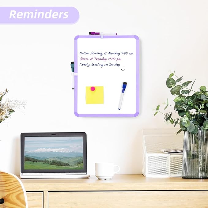 VUSIGN Small White Board Dry Erase - Image 3