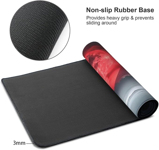 35.4 x 15.7 in, Waterproof XXL Large Mouse Pad - Image 3