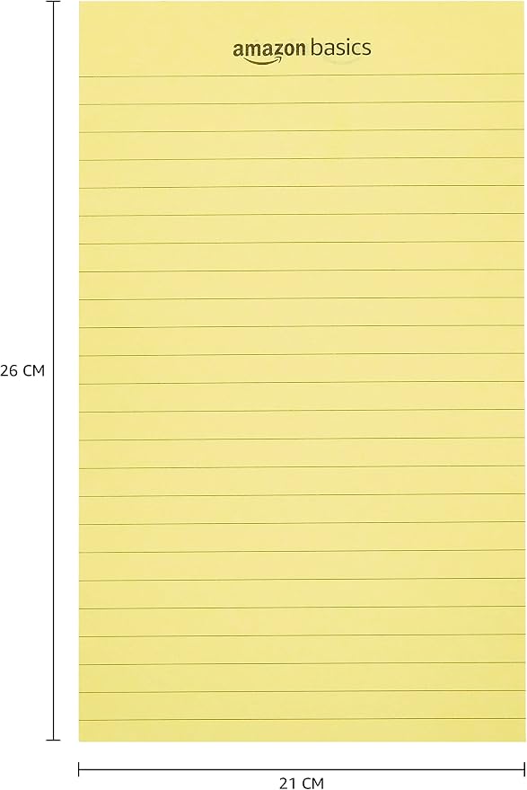 Amazon Basics Legal/Wide Ruled 8-1/2 by 11-3/4 Legal Pad - Image 9