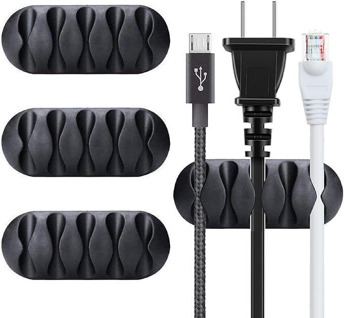 BEADNOVA Cord Organizer Cable Organizer Cable Clips Cord Holder by BEADNOVA
