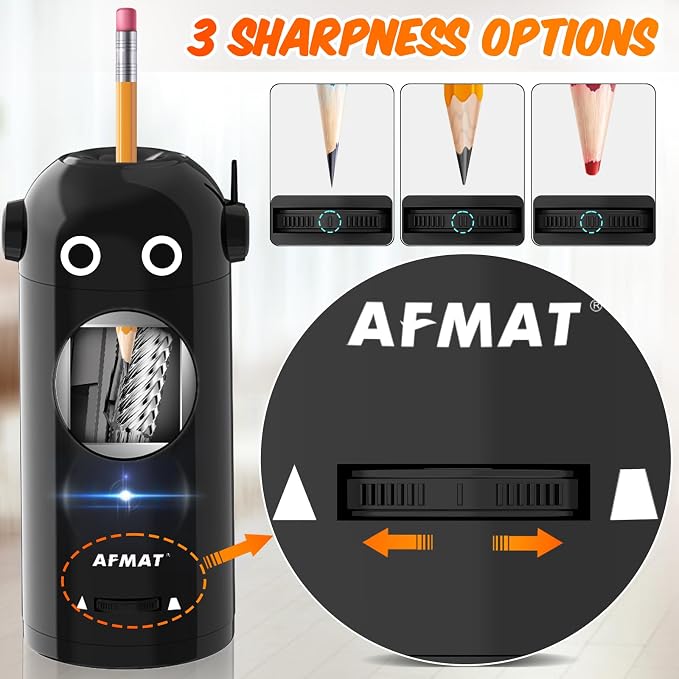 AFMAT Electric Pencil Sharpener - Image 4
