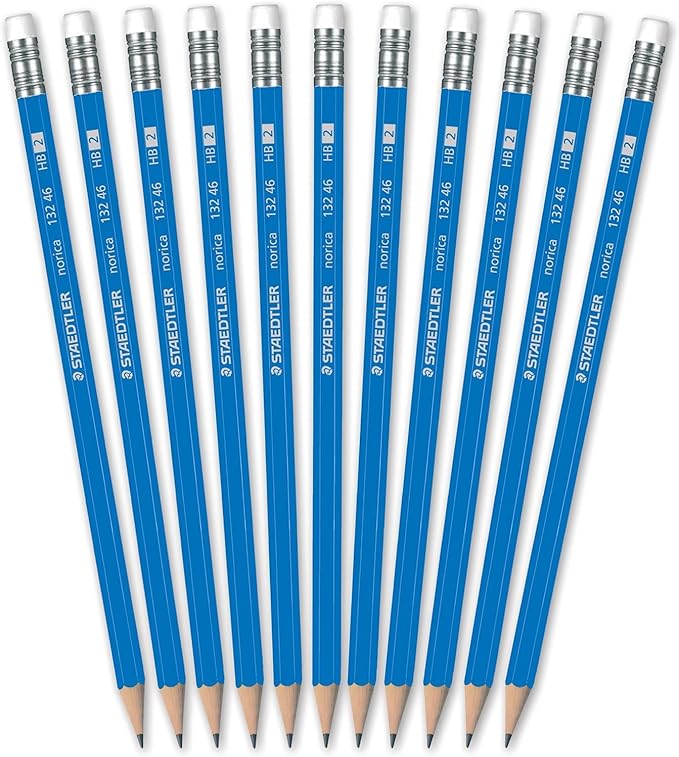 STAEDTLER Norica #2 HB Pencils Class Pack: 144 Pre-Sharpened Pencils + 12 - Image 4