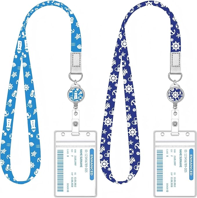 2 Pack Cruise Lanyards for Ship Cards by Unknown