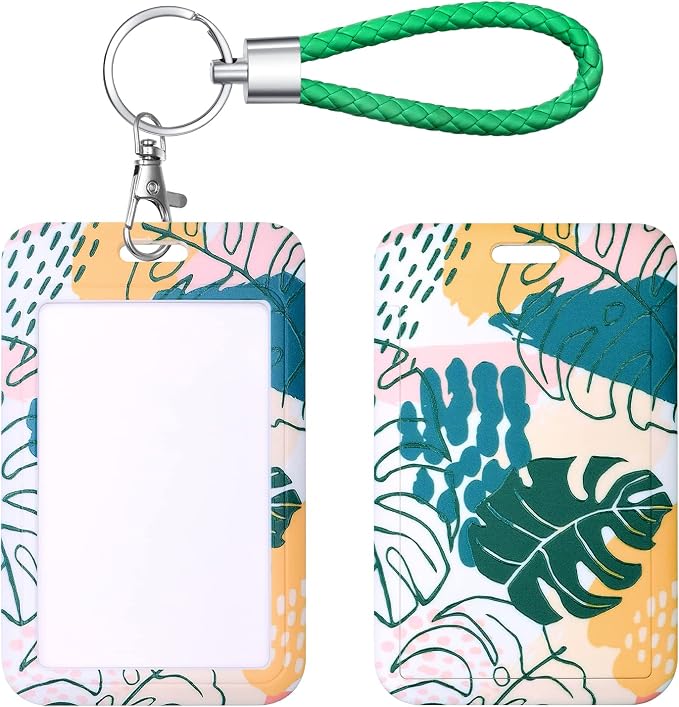 ID Card Badge Holder Key Chain by SHININGEYES