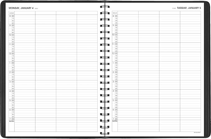 AT-A-GLANCE 2027 Appointment Book Planner, Daily Group Planner, Four Person - Image 7