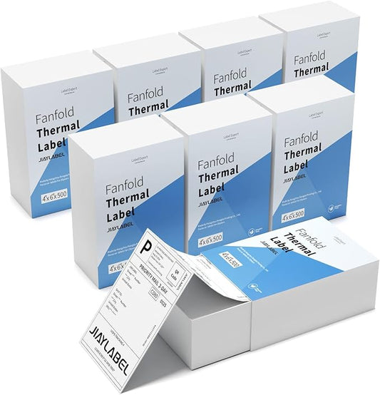 4x6 Thermal Shipping Label Paper by JIAYLABEL