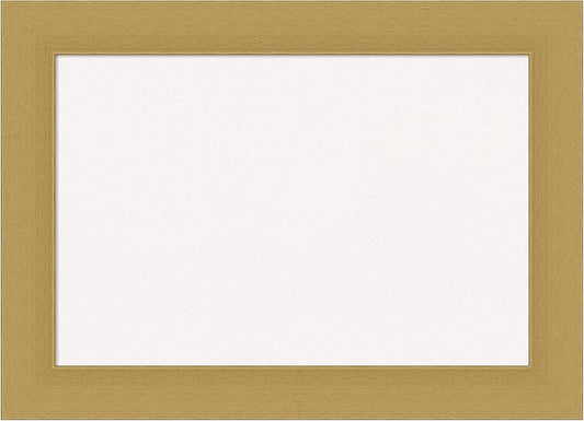 Amanti Art White Cork Board for Wall, 16x22 Vision Board with Gold Frame, Small Corkboard Office Decor for Home Organization, Casual Corkboard Pinboard to Display Items for Home Organization in-DeskLoop Office