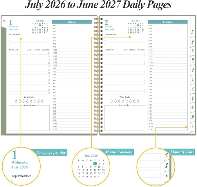 2026-2027 Daily & Monthly Planner - Image 3