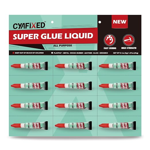 Super Glue Liquid, Instant Adhesive, Strong Bonding by CYAFIXEDSUPERGLUE