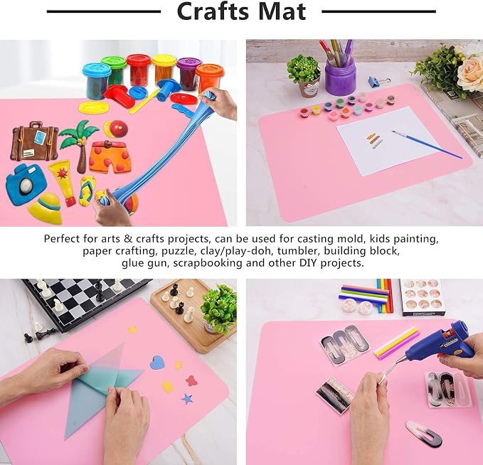 Gartful 3 PCS Nail Mats, Silicone Mat - Image 5